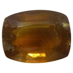 2.26ct Cushion Orange-Brown Sapphire from Tanzania, Unheated
