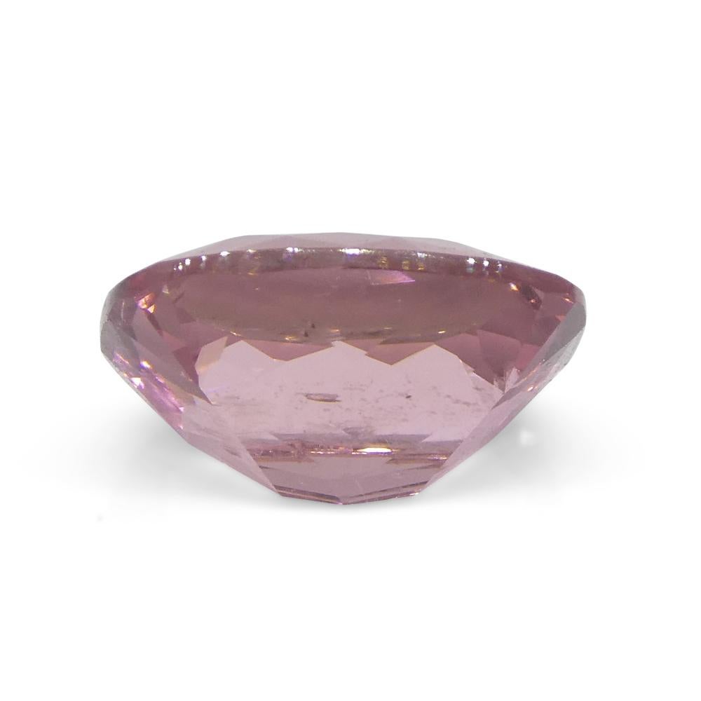 2.26ct Cushion Pink Tourmaline from Brazil For Sale 1