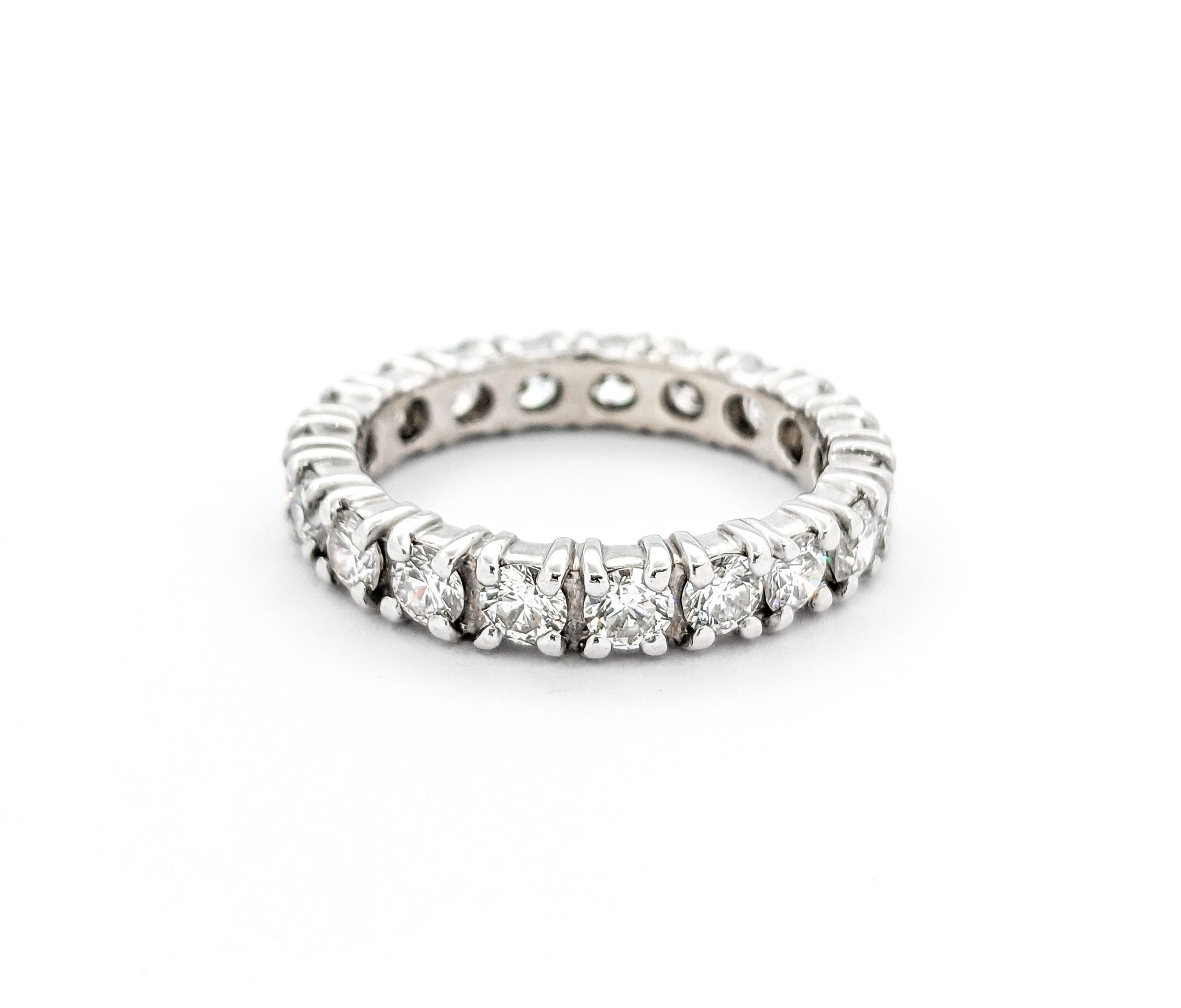 2.26ctw Diamond Ring In White Gold For Sale 4