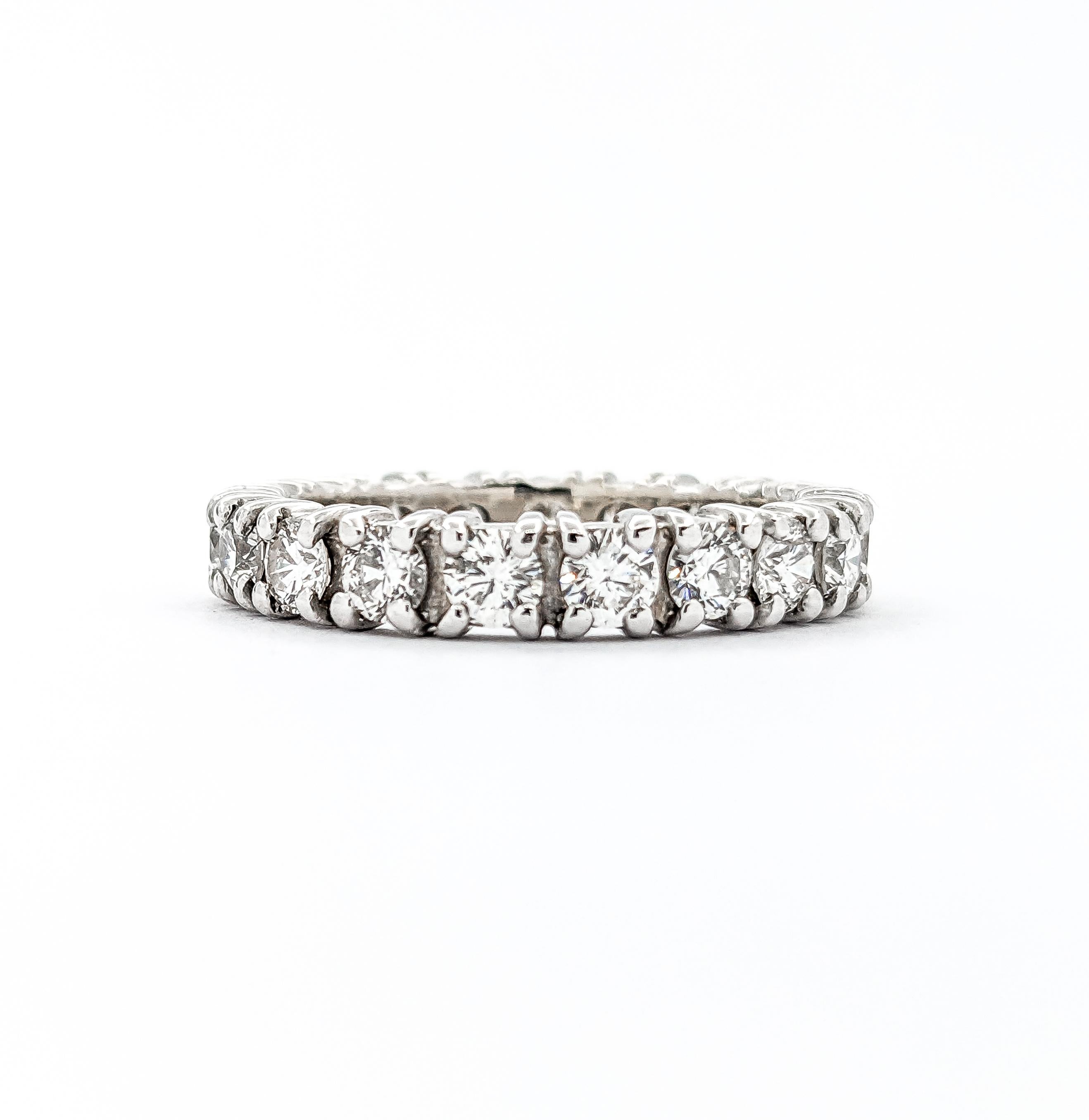2.26ctw Diamond Ring In White Gold For Sale 3