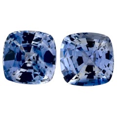 2.27 Ct Blue Sapphire Cushion Loose Gemstone