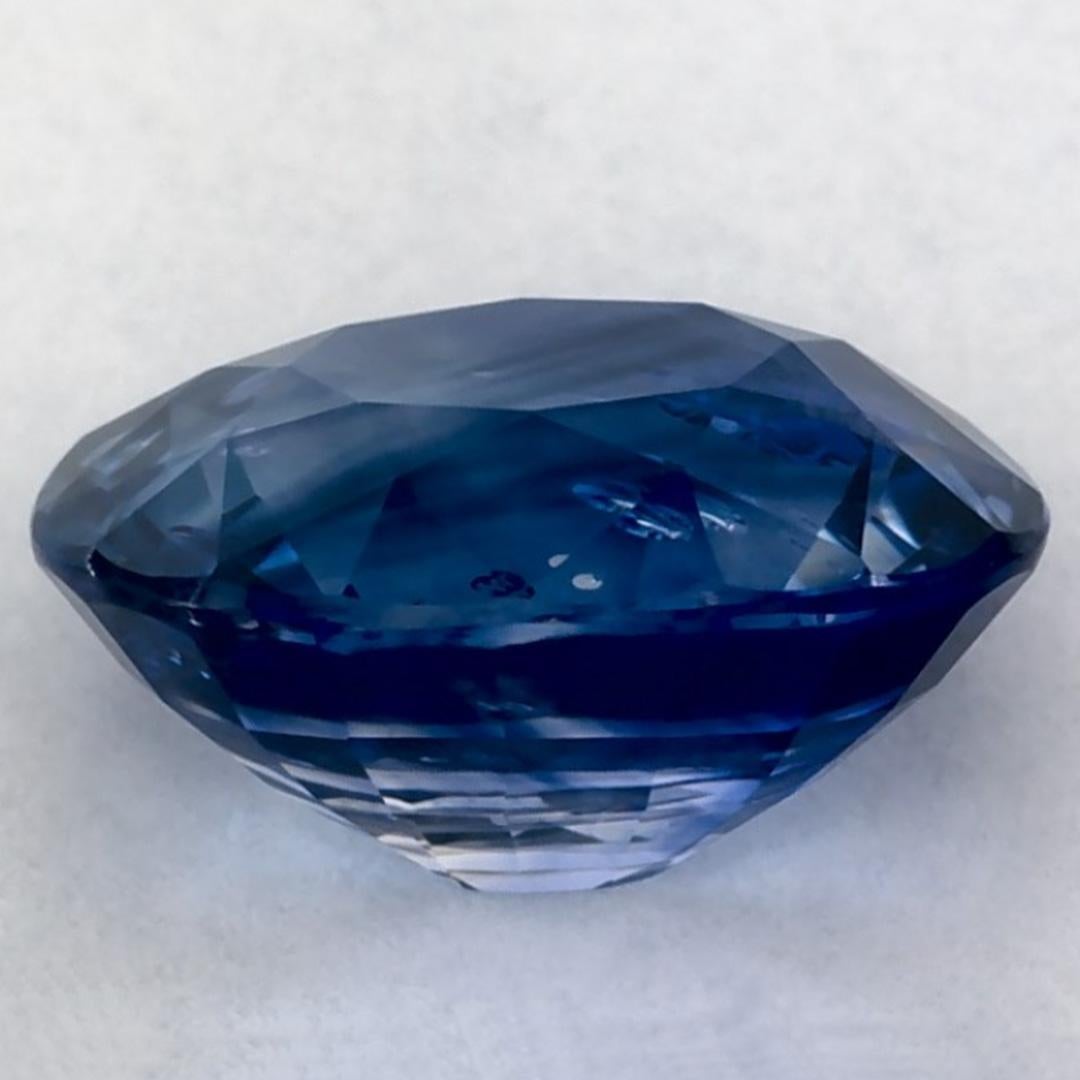 2.27 carati di zaffiro blu ovale sfuso In condizioni Nuovo in vendita a Fort Lee, NJ