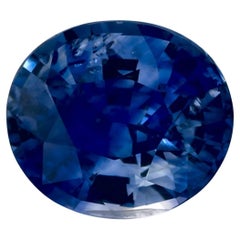 2.27 Ct Blue Sapphire Oval Loose Gemstone (pierre précieuse en vrac)