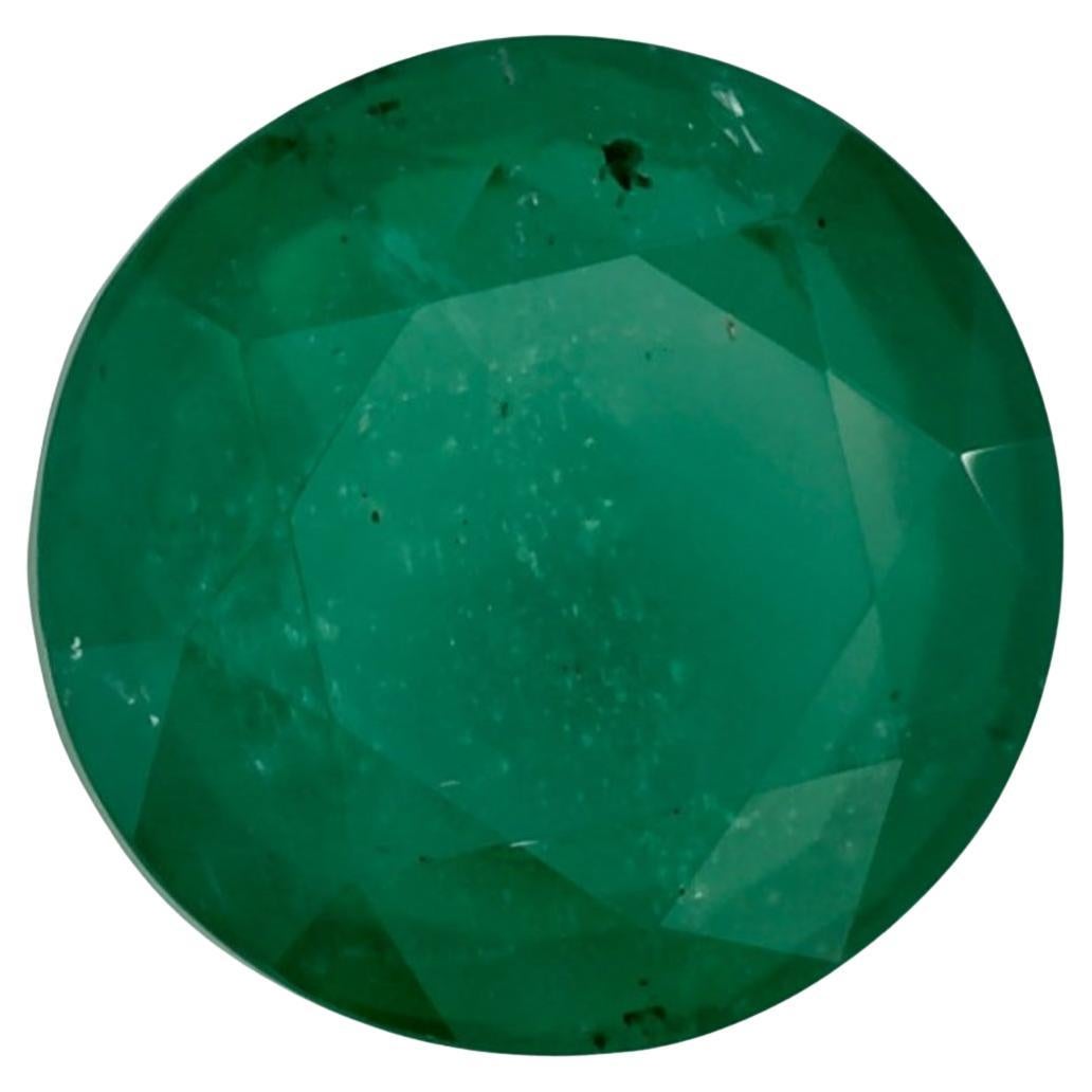 2.27 Ct Emerald Round Loose Gemstone