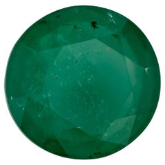 2.27 Ct Emerald Round Loose Gemstone (pierre précieuse en vrac)