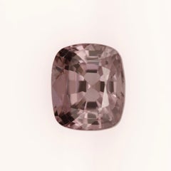 2.27 Carat Natural Violet Spinel Precious Loose Gemstone, Customisable Ring