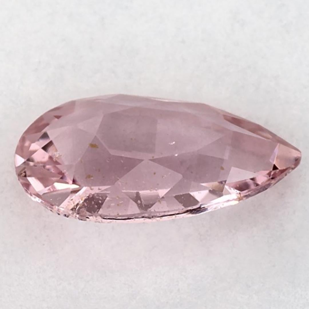 2.27 Ct Pink Sapphire Pear Loose Gemstone (pierre précieuse en vrac) Neuf - En vente à Fort Lee, NJ