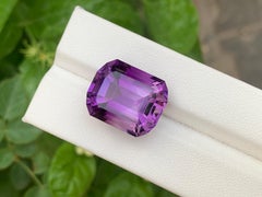 22.70 Carat Natural Loose Amethyst Octagon Cut Gemstone