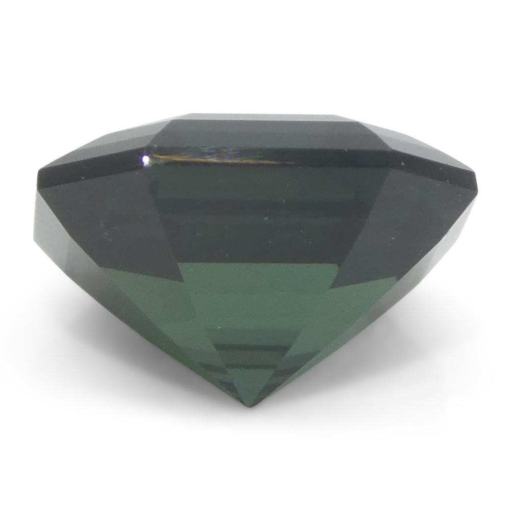 Tourmaline verte Asscher Cut/Square 2,27 carats en vente 5