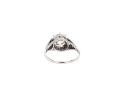 2.27ct Edwardian Old Cut Diamond 18 Carat Gold Engagement Ring, c.1915