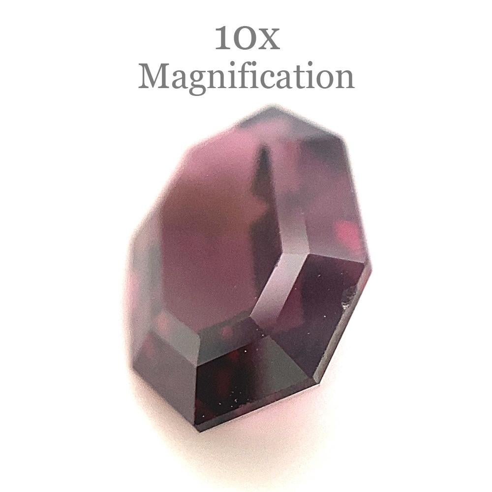 2.27ct Octagonal/Emerald Cut Purple Spinel from Sri Lanka Unheated For Sale 6