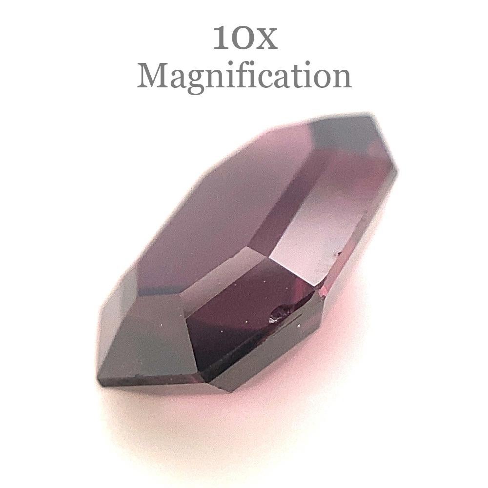 2.27ct Octagonal/Emerald Cut Purple Spinel from Sri Lanka Unheated For Sale 7