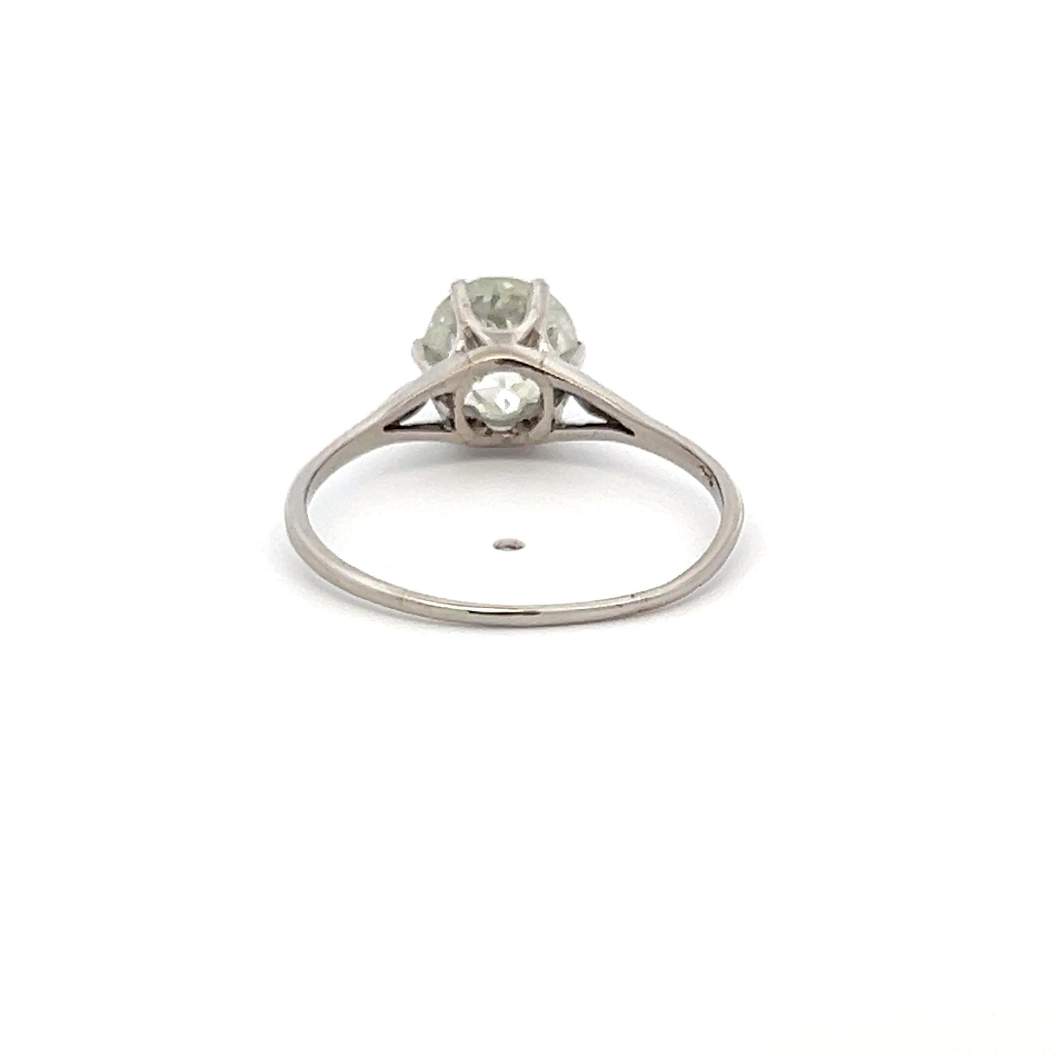 Titolo:
Anello di fidanzamento in platino con diamante di 2,28 carati con taglio europeo antico L I2
Stile:
Fidanzamento
Metallo:
Platino
Gemma 1:
Diamante da 2,28 carati
Numero di pietre:
1
Colore:
L
Chiarezza:
I2
Forma:
Vecchio taglio