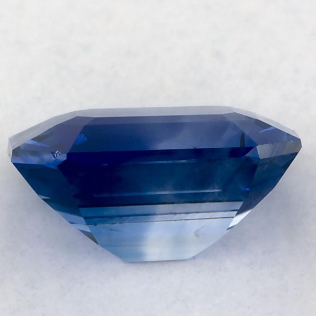 2.28 Ct Blue Sapphire Octagon Loose Gemstone (pierre précieuse en vrac) Neuf - En vente à Fort Lee, NJ