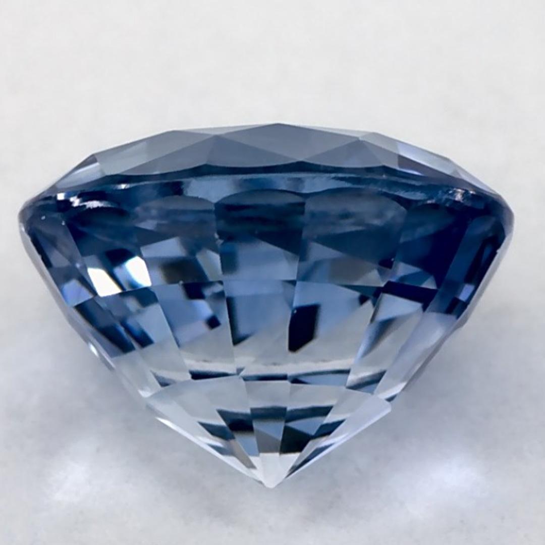 2.28 Karat Blauer runder Saphir, loser Edelstein im Zustand „Neu“ im Angebot in Fort Lee, NJ