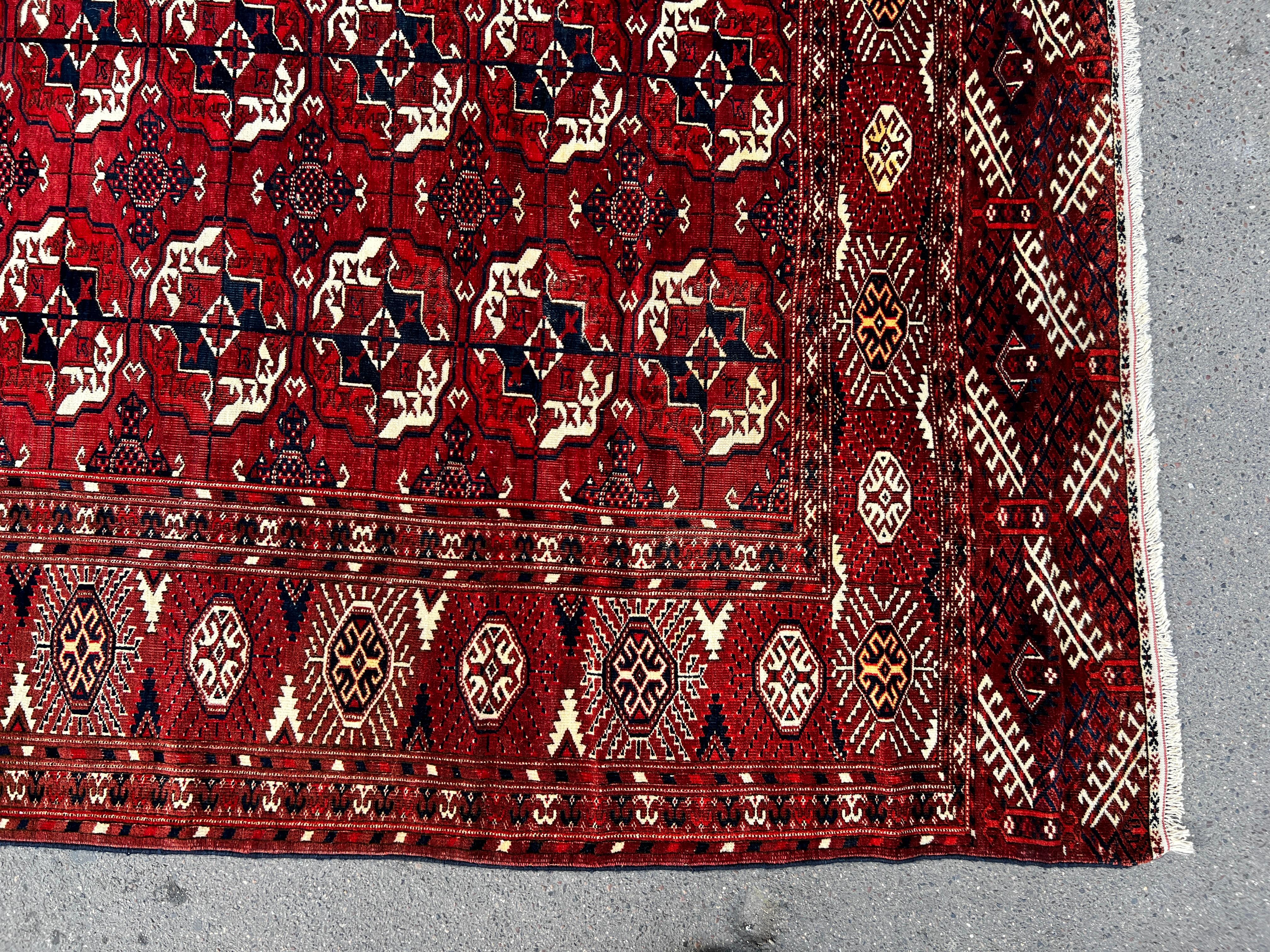 228 - Very beautiful and fine 'Turkmen' Antique Tékke Boukara For Sale 3