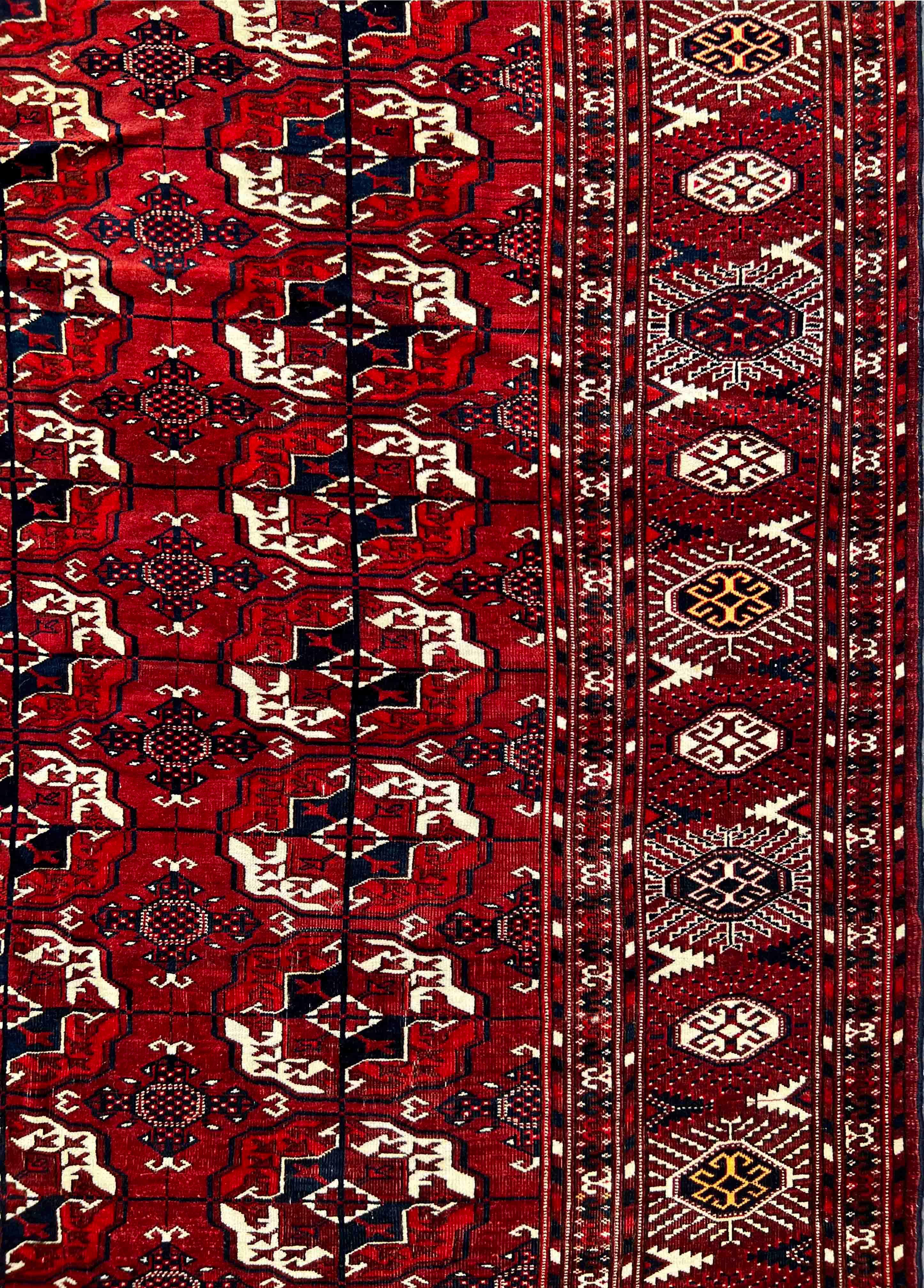 228 - Very beautiful and fine 'Turkmen' Antique Tékke Boukara For Sale 5