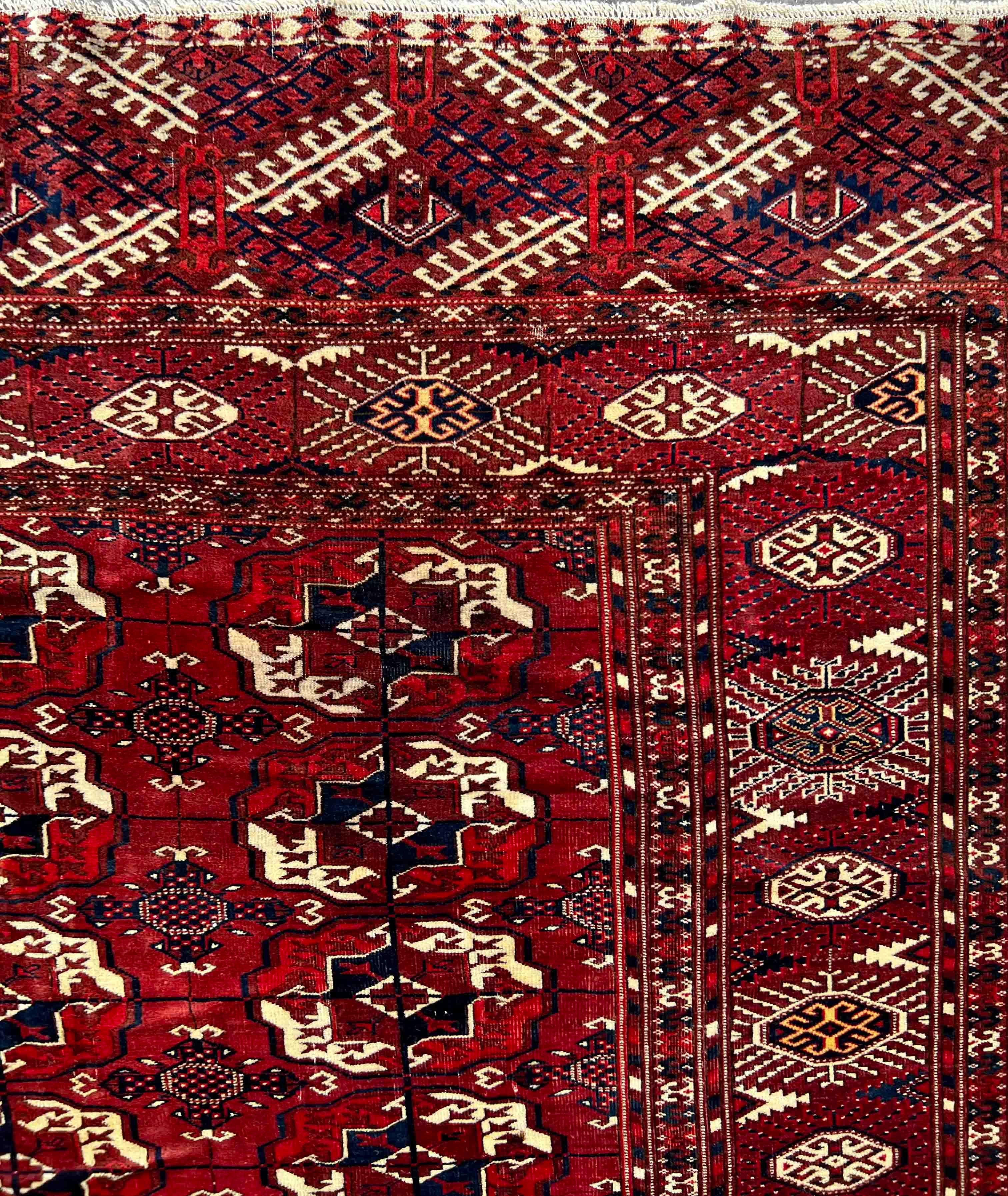 228 - Very beautiful and fine 'Turkmen' Antique Tékke Boukara For Sale 6