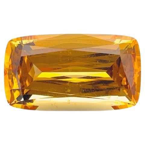 22,85 Ct Certificato GIA Topazio Imperiale Naturale Nessun trattamento Collectional Raro in vendita