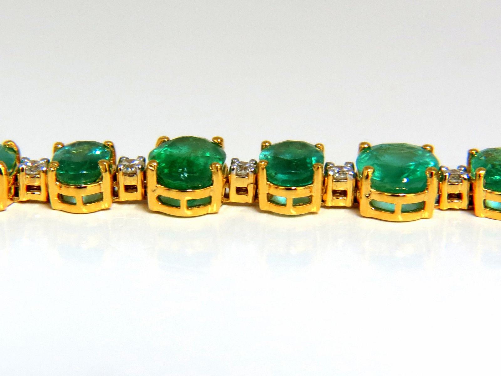 green emerald bracelet