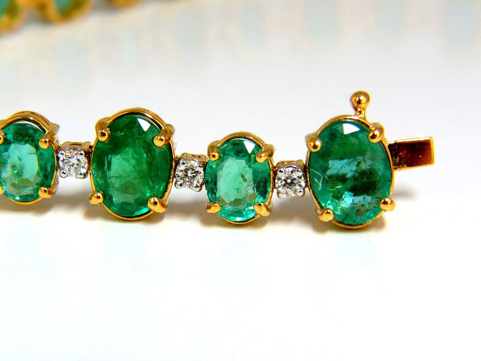 natural emerald bracelet