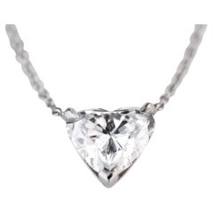 2,29 Karat Diamant-Herz-Anhänger