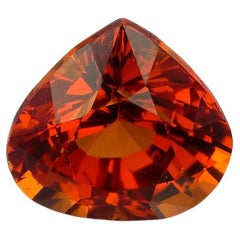 Garnet hessonite certifié lotus de 2,29 carats