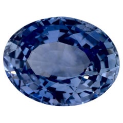 2.29 Ct Blue Sapphire Oval Loose Gemstone