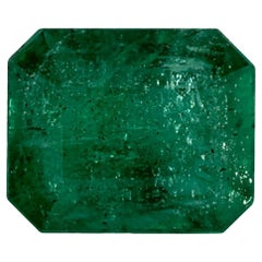 2.29 Ct Emerald Octagon Cut Loose Gemstone