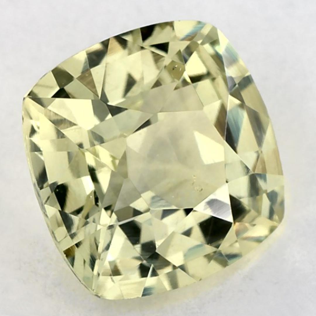 This natural Green sapphire offers elegance and sophistication. With its rich color saturation and precise cutting, it is the perfect centerpiece for an engagement ring or luxury jewelry design.

This sapphire originates from Sri Lanka (Ceylon),
