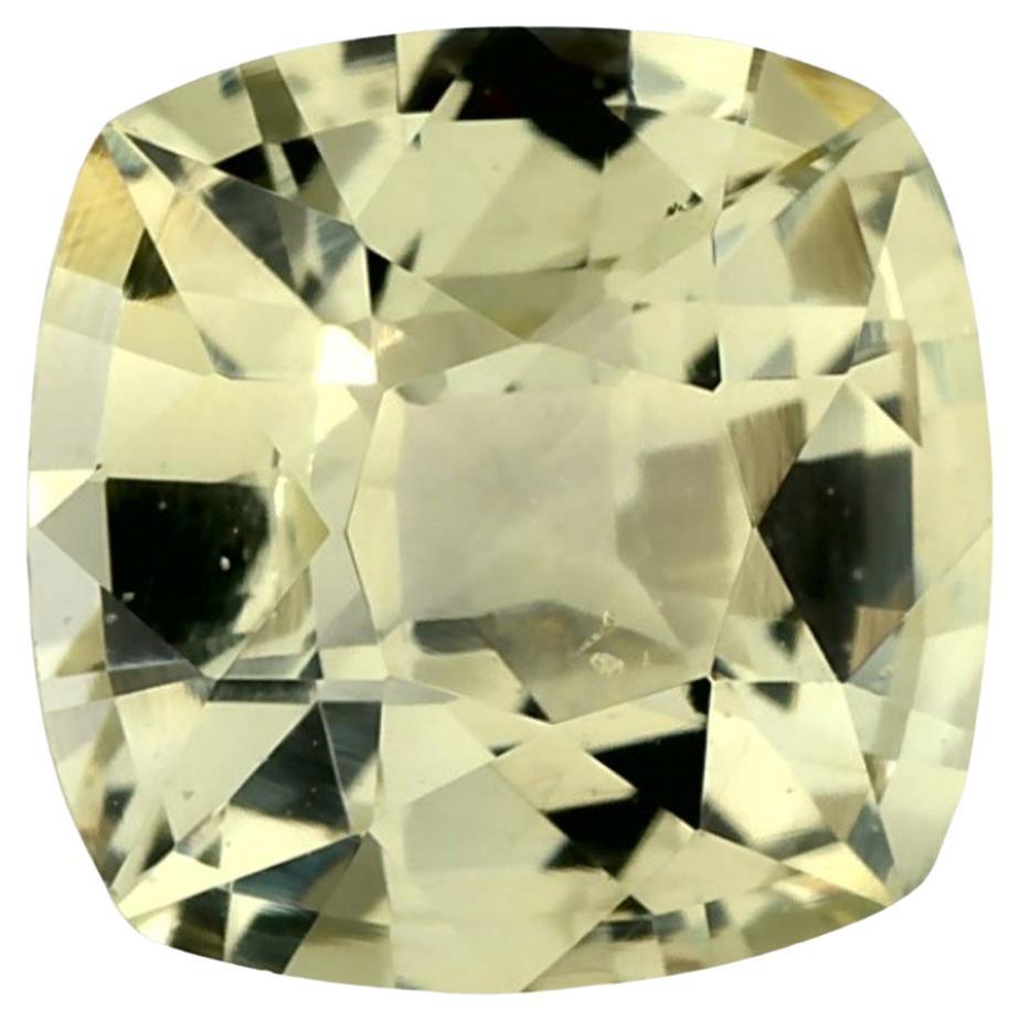 2.29 Karat Grüner Saphir Cushion Lose Edelstein im Angebot