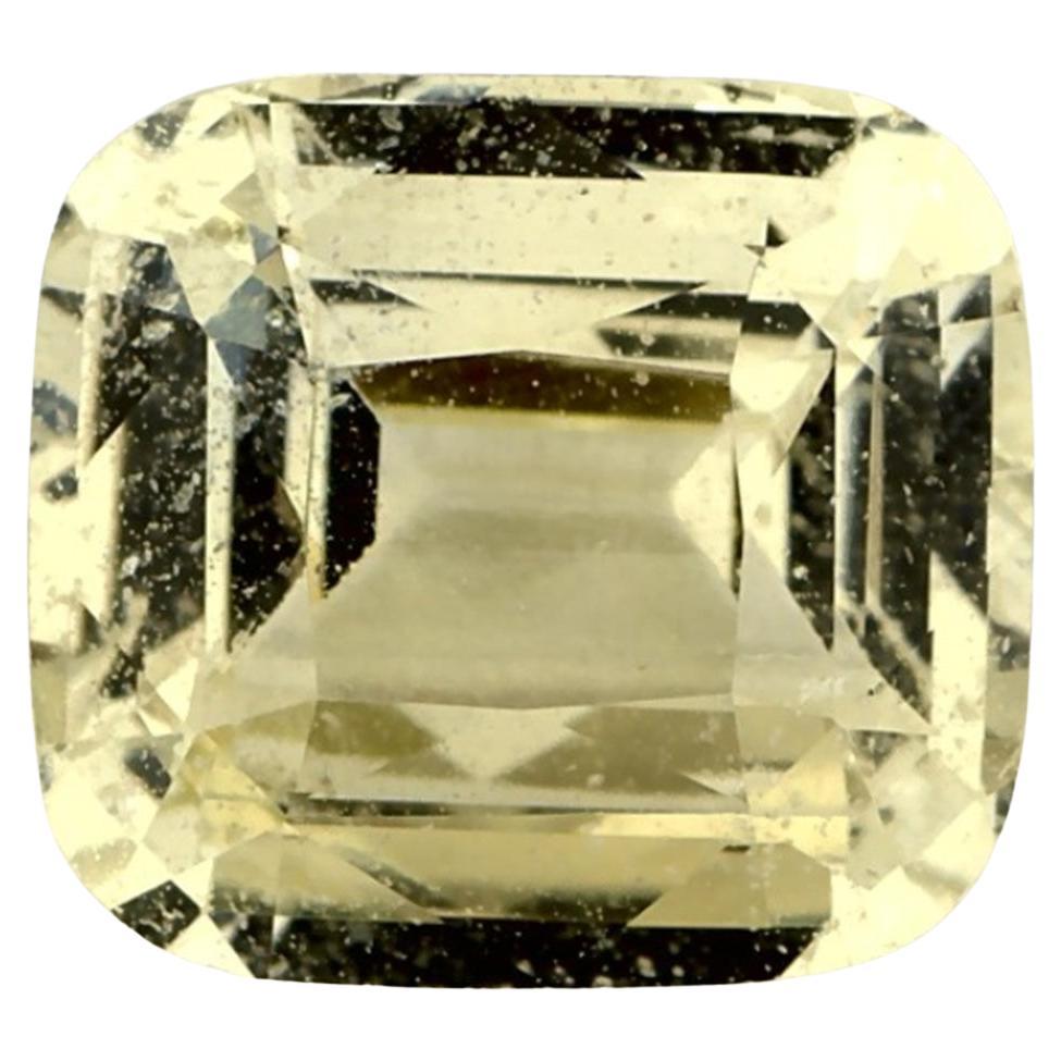2.29 Ct Yellow Sapphire Cushion Loose Gemstone (pierre précieuse en vrac)