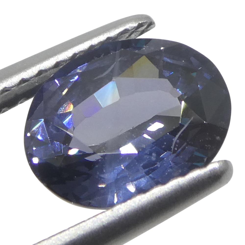 2,29ct Spinello blu ovale della Birmania non riscaldato In condizioni Nuovo in vendita a Toronto, Ontario