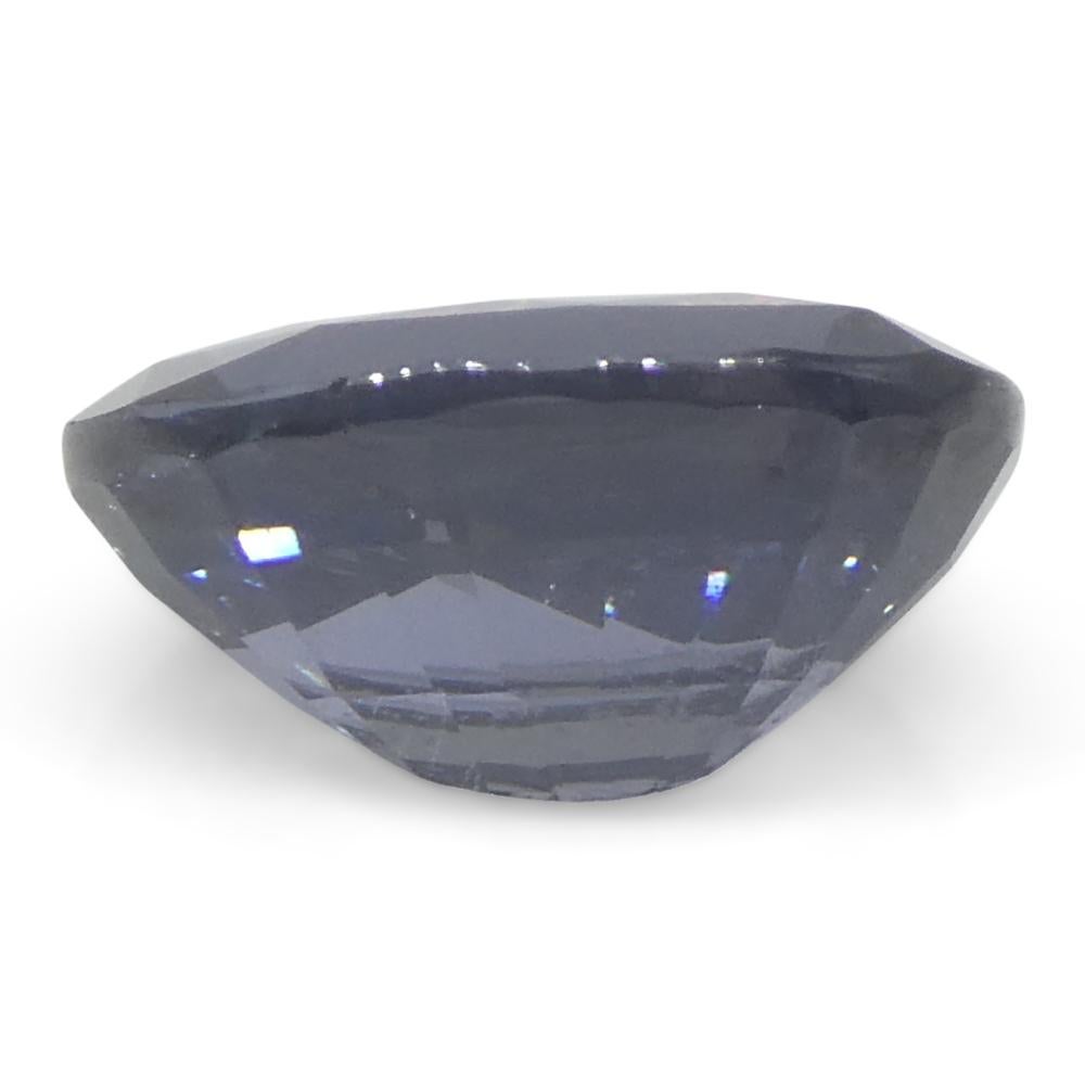 2,29ct Spinello blu ovale della Birmania non riscaldato in vendita 5