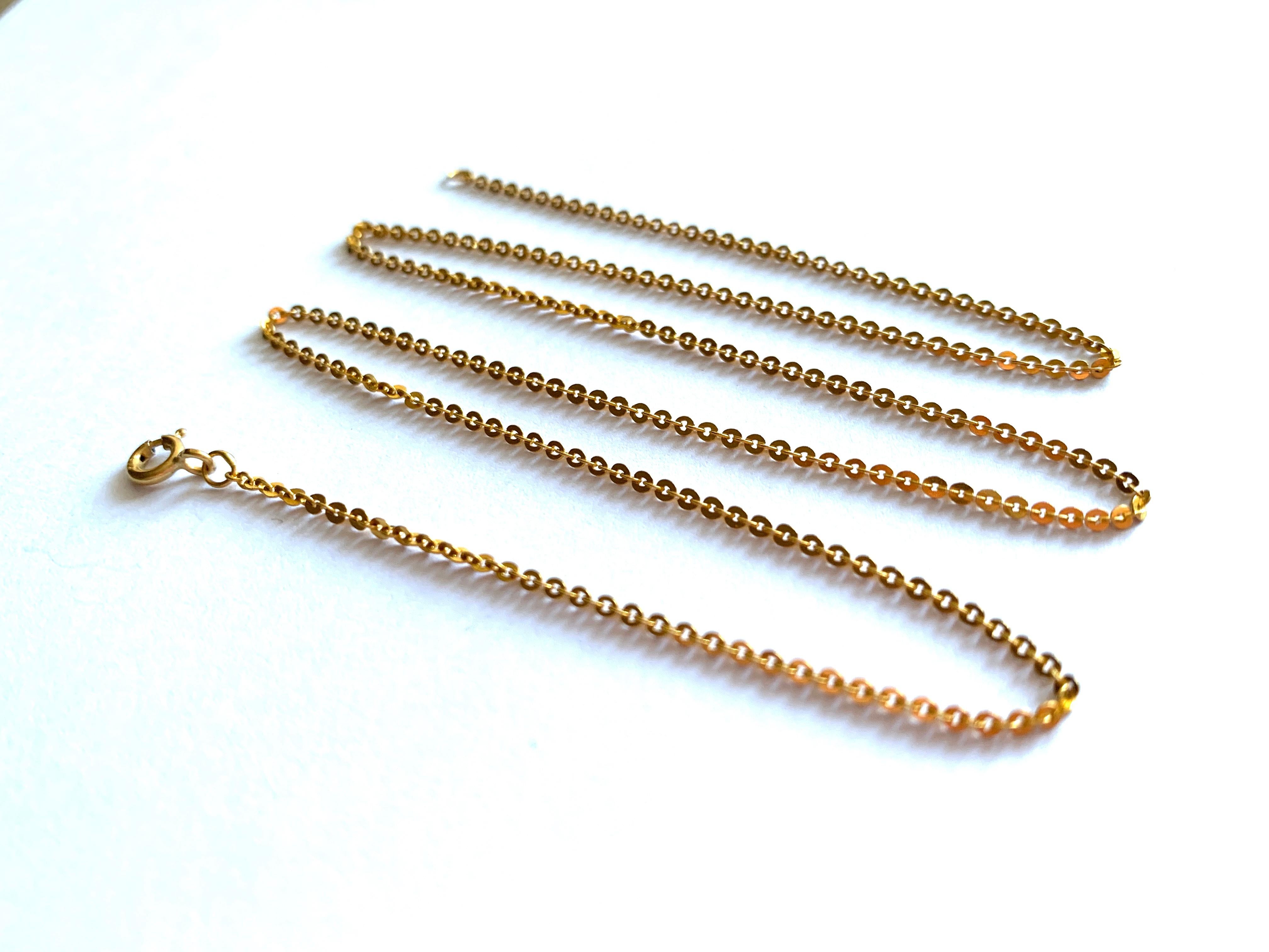 22ct 916 Gold Chain
Length 18.25