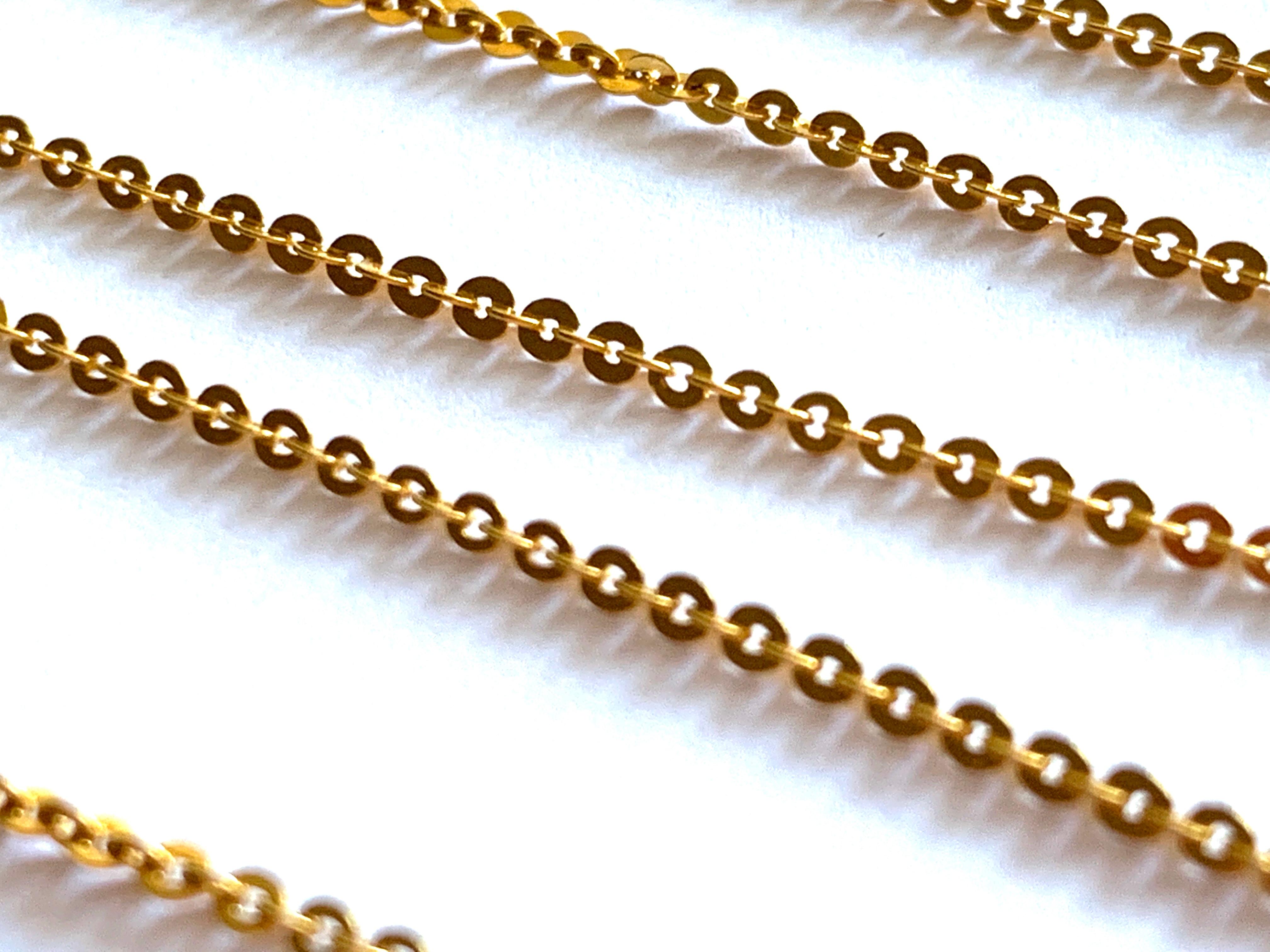 22ct gold chain mens