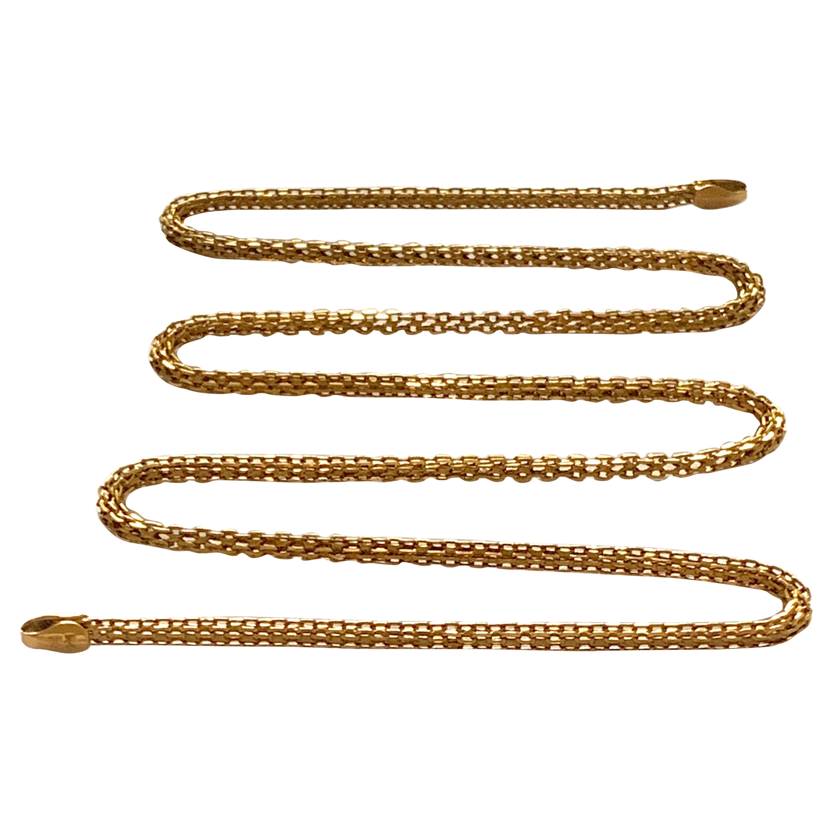 22ct Gold 20.75" Chain - No Clasp For Sale