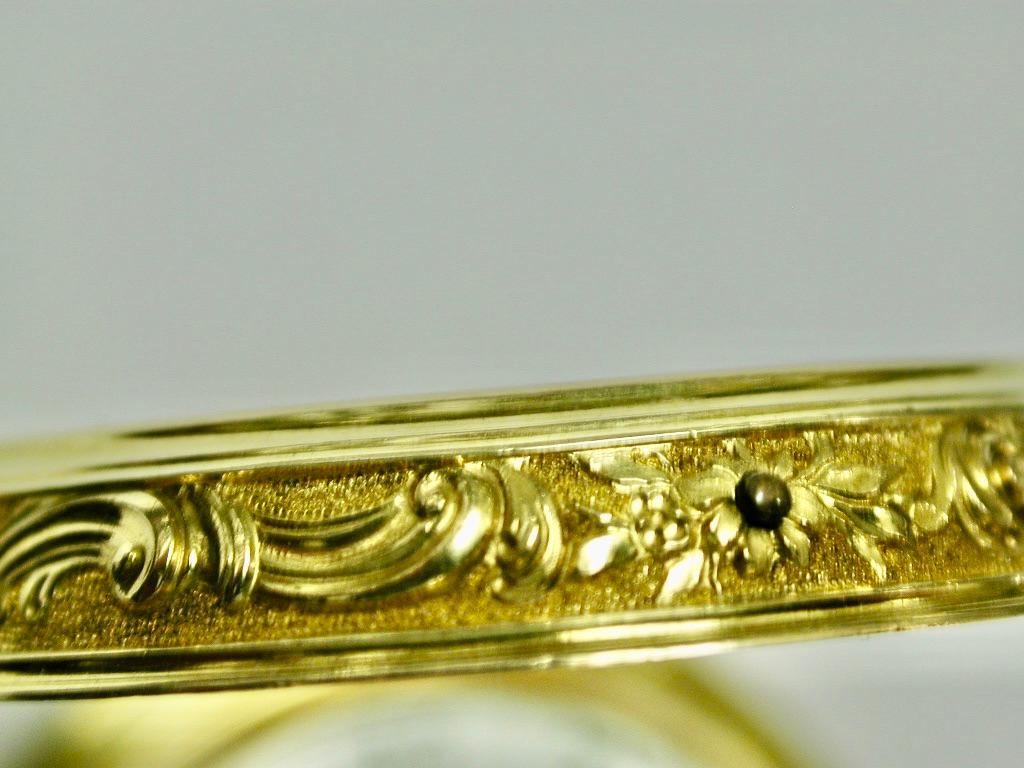 George II 22ct Gold Pair-Cased Repousse Pocket Watch, John Wyke, Watchmaker, 1753