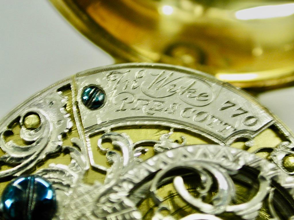 Men's 22ct Gold Pair-Cased Repousse Pocket Watch, John Wyke, Watchmaker, 1753