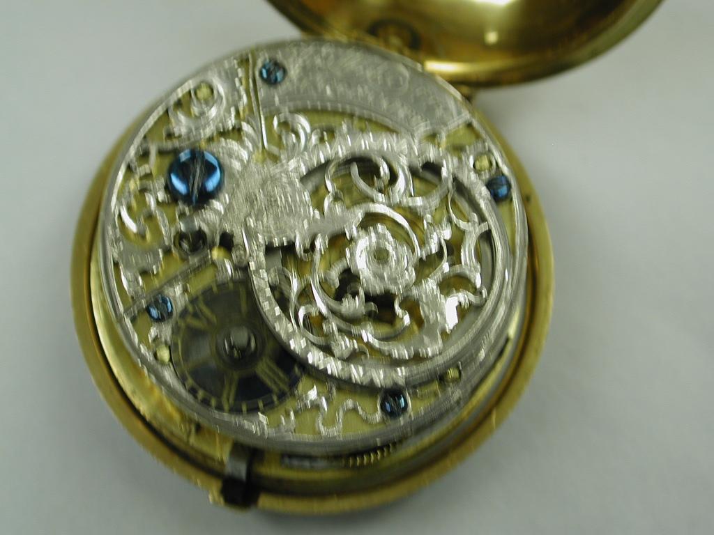 22ct Gold Pair-Cased Repousse Pocket Watch, John Wyke, Watchmaker, 1753 1