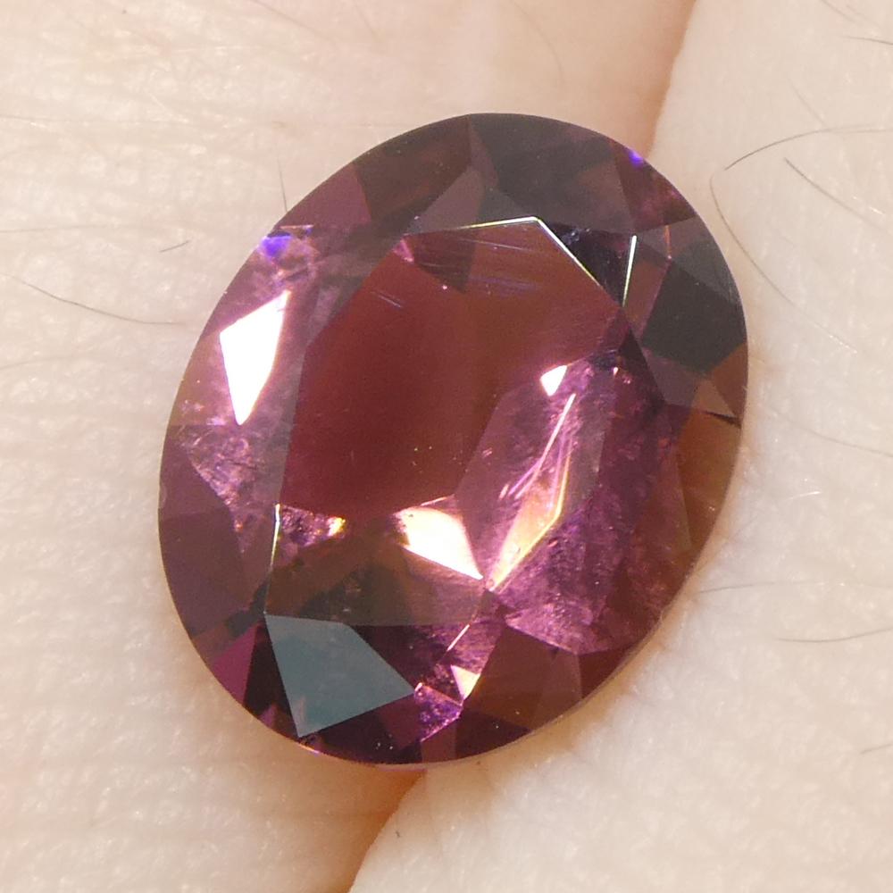 2.2ct Tormalina rosa ovale in vendita 8