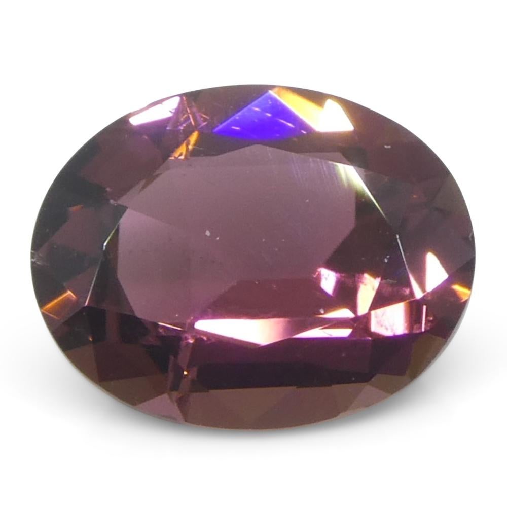 2.2ct Tormalina rosa ovale in vendita 1