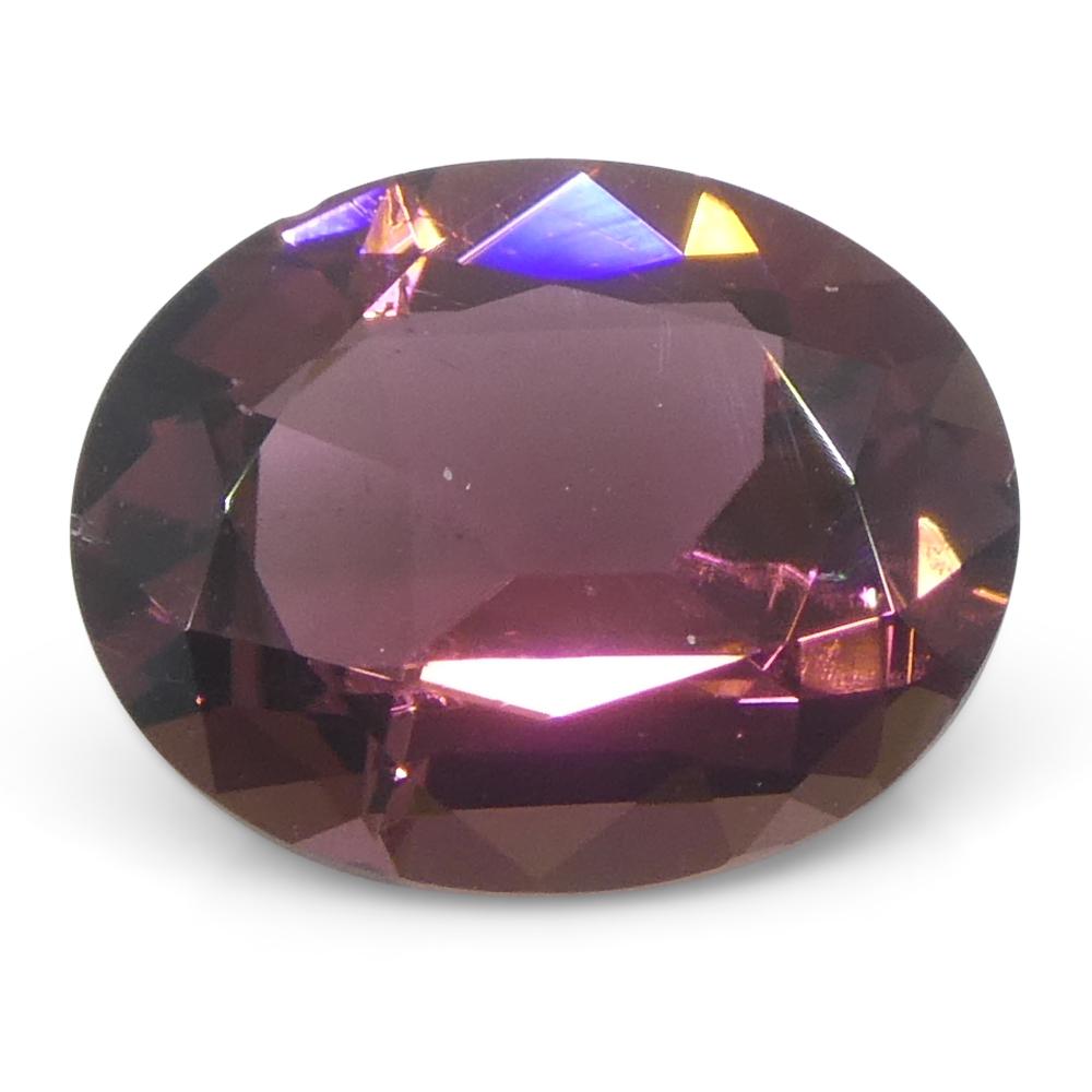 2.2ct Tormalina rosa ovale in vendita 2