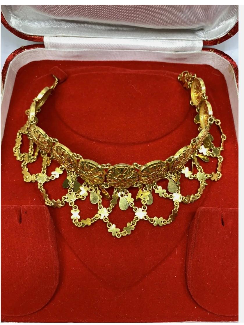 gold anklet 22 carat