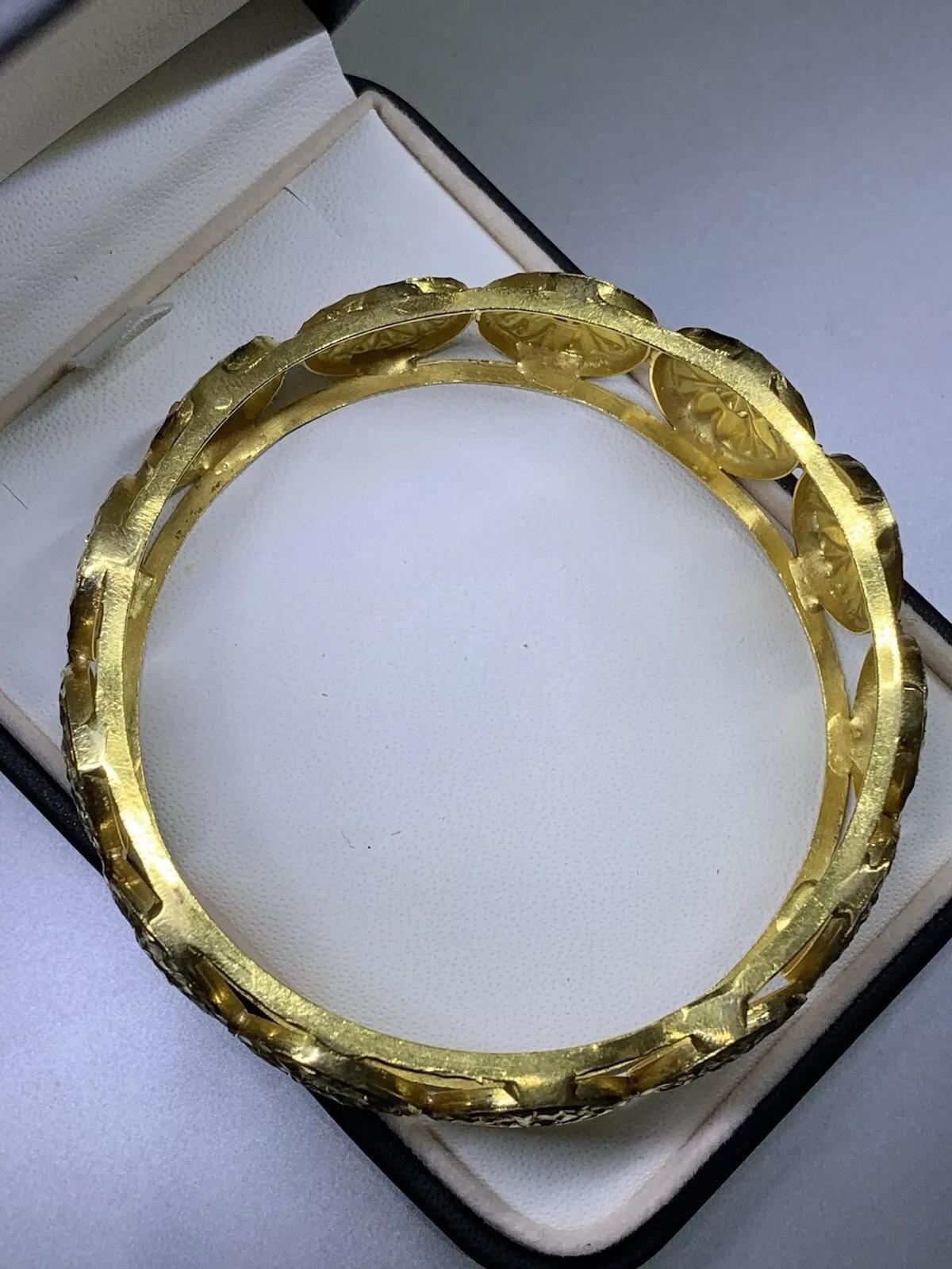 Bracciale Chunky in oro giallo 22ct In condizioni Nuovo in vendita a London, GB