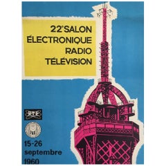 "22e Salon Electronique" Poster