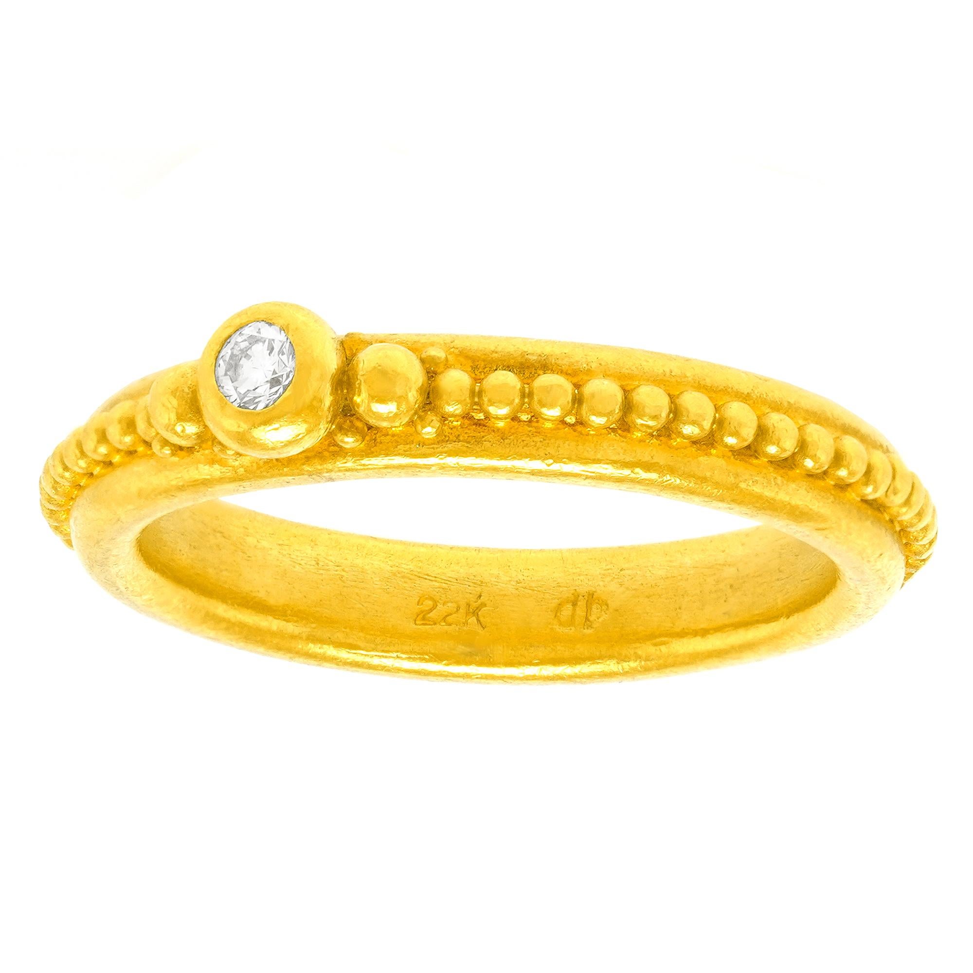22k Diamond Ring - image 3