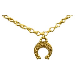 22k Egyptian-Roman Crescent