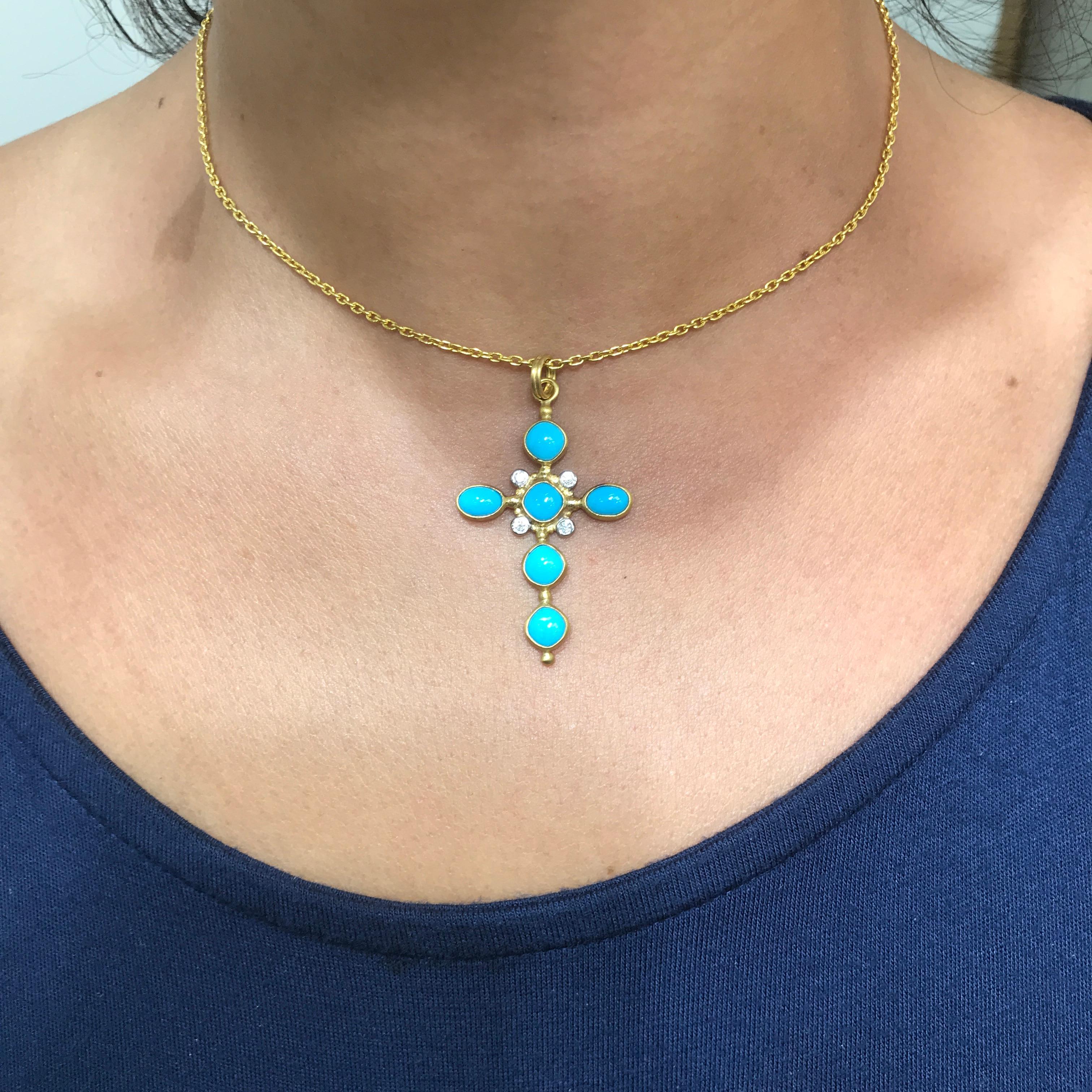 Turquoise Therapy: 22K Gold 