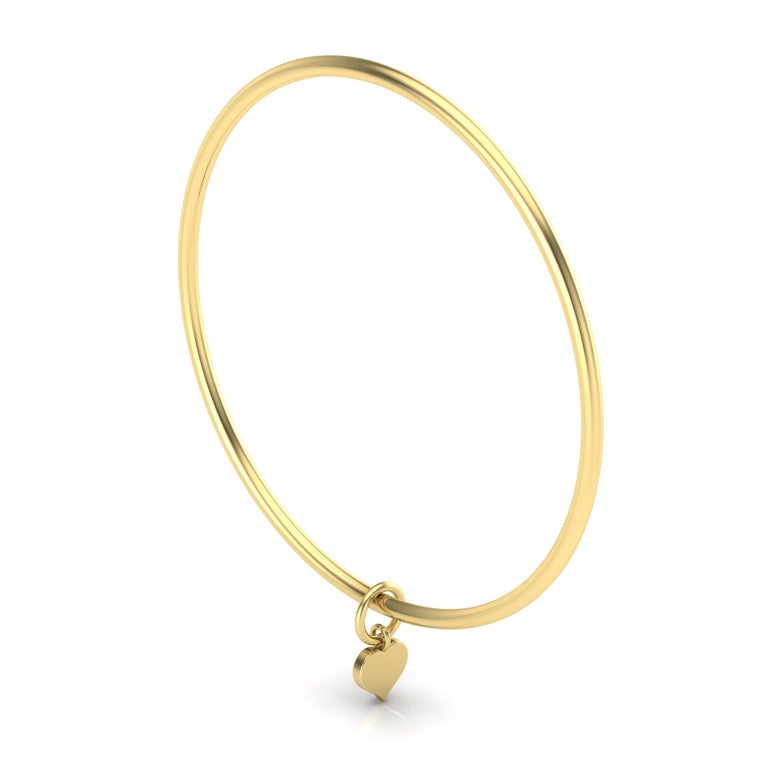 22 Karat Yellow Gold Ankle Bracelet with Ivy Leaf Dangle by Romae Jewelry Inspired by Ancient Roman Designs. The Romans wore bands of gold around their ankles, and their upper arms! Our slender 